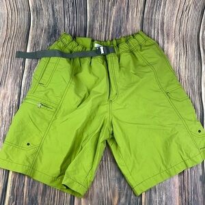 Columbia Men’s Omni-Shade Green Hiking Shorts- Size Medium